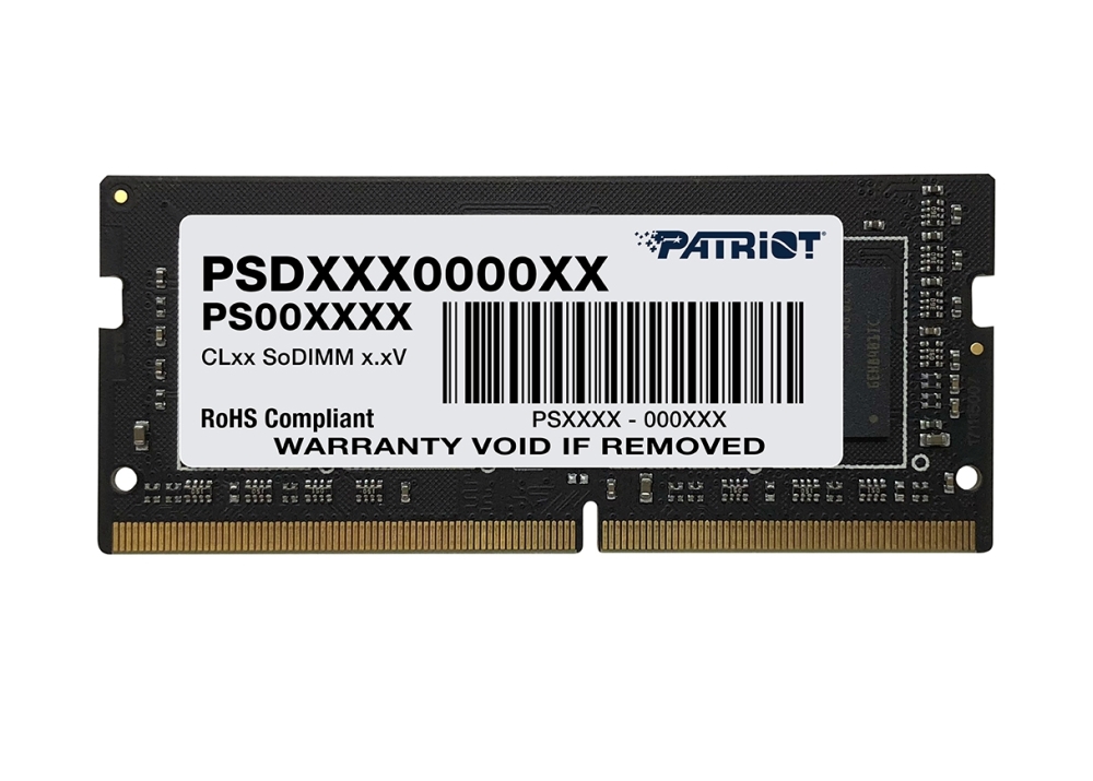 Вътрешна памет Patriot Signature SODIMM 4GB SC 2400Mhz