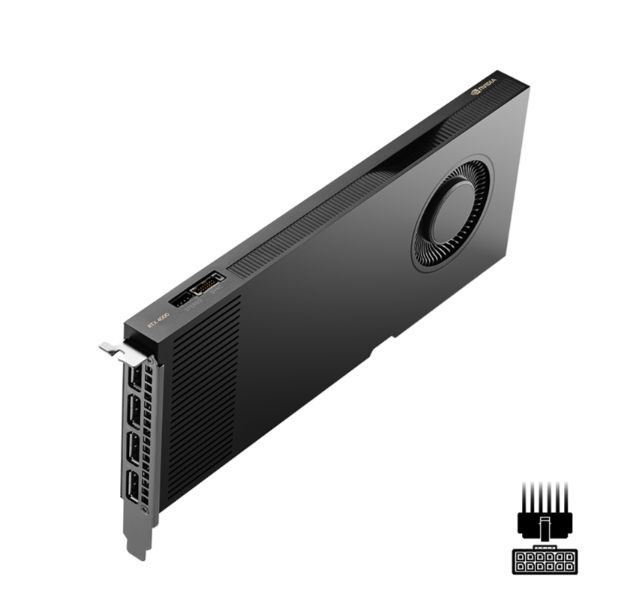 Video card PNY Nvidia RTX 4000 20GB GDDR6 ADA Gen.