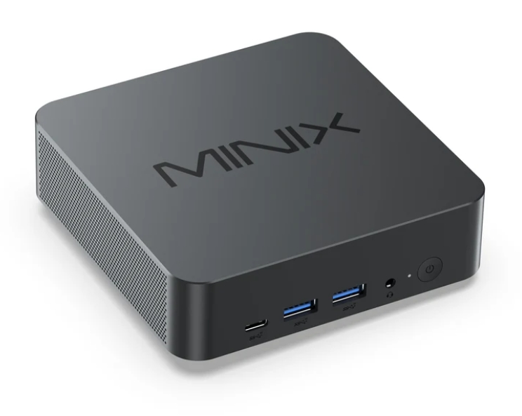 Мини компютър MiniX NGC N512LS, Intel Core i5-12600H, 16GB DDR5, 512GB SSD, Dual LAN, Dual HDMI, USB-C, Windows 11 Pro