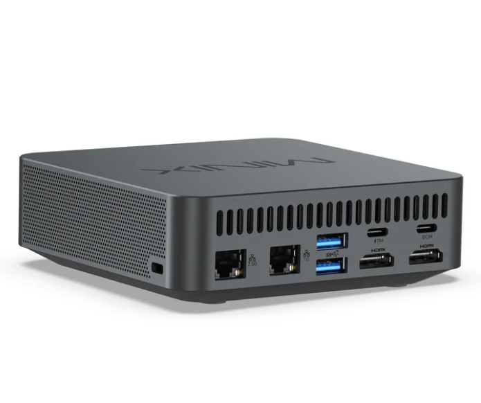 Мини компютър MiniX NGC N512LS, Intel Core i5-12600H, 16GB DDR5, 512GB SSD, Dual LAN, Dual HDMI, USB-C, Windows 11 Pro