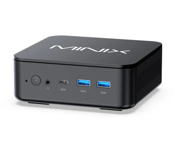 Мини компютър MiniX NGC NR660LP, AMD Ryzen 5 6600H, 16GB DDR5, 512GB SSD, Dual LAN, Dual HDMI, USB-C, Windows 11 Pro