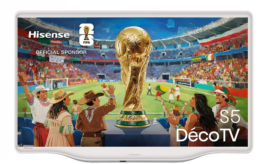 Телевизор Hisense 32 S5Q Full HD QLED HDR Smart TV Wi‑Fi 2xHDMI 2xUSB бял