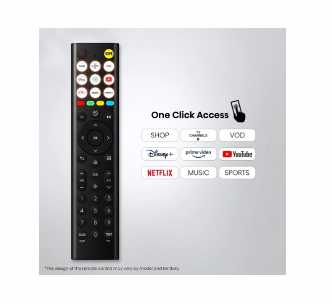 Hisense A5S TV, 40, Full HD QLED, HDR, Smart TV, Wi‑Fi, 2x HDMI, 2x USB, black