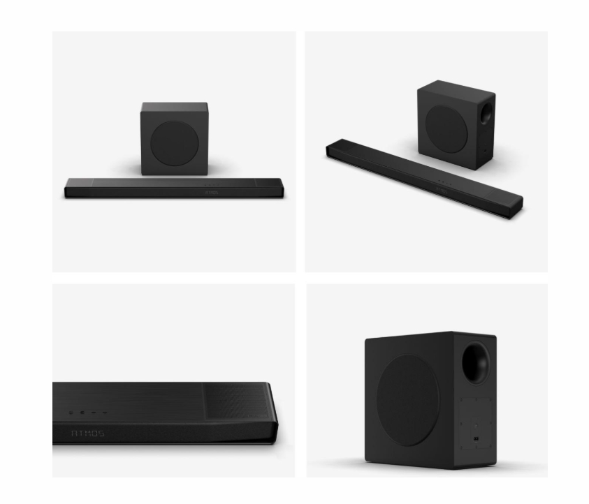 Колонки Hisense AX3120Q 3.1.2Ch 440W Dolby Atmos Bluetooth черни