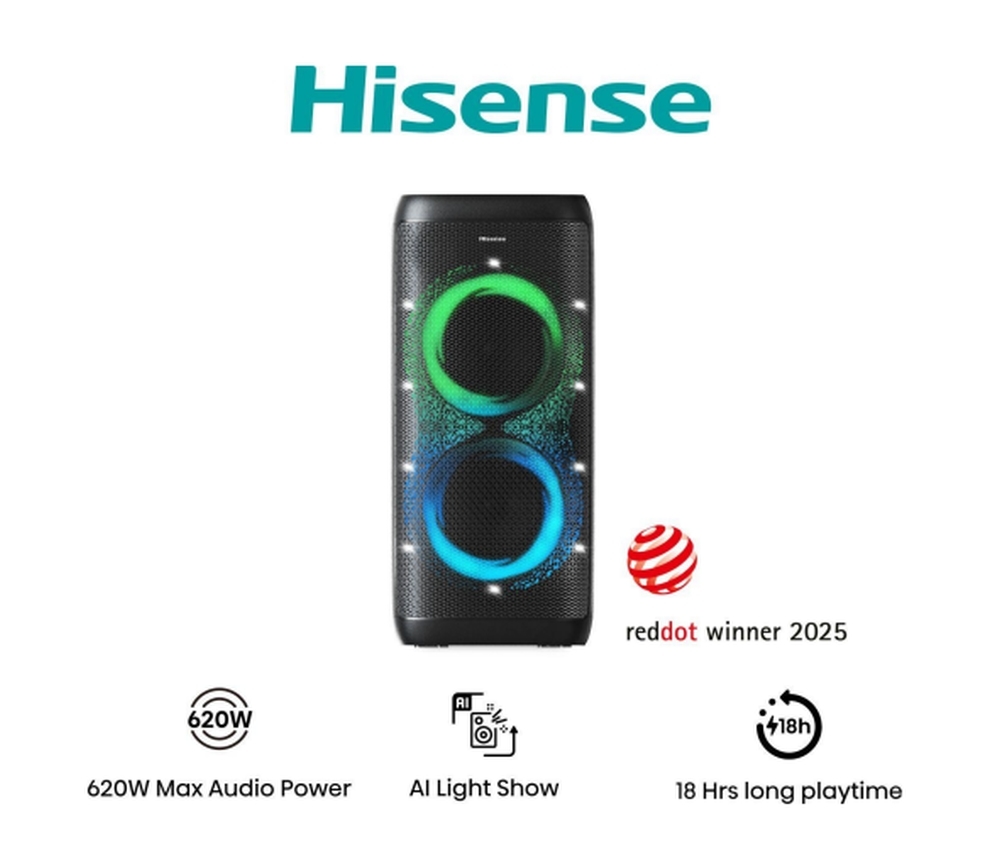 Колони Hisense Party Thunder 620W BT 18h Black