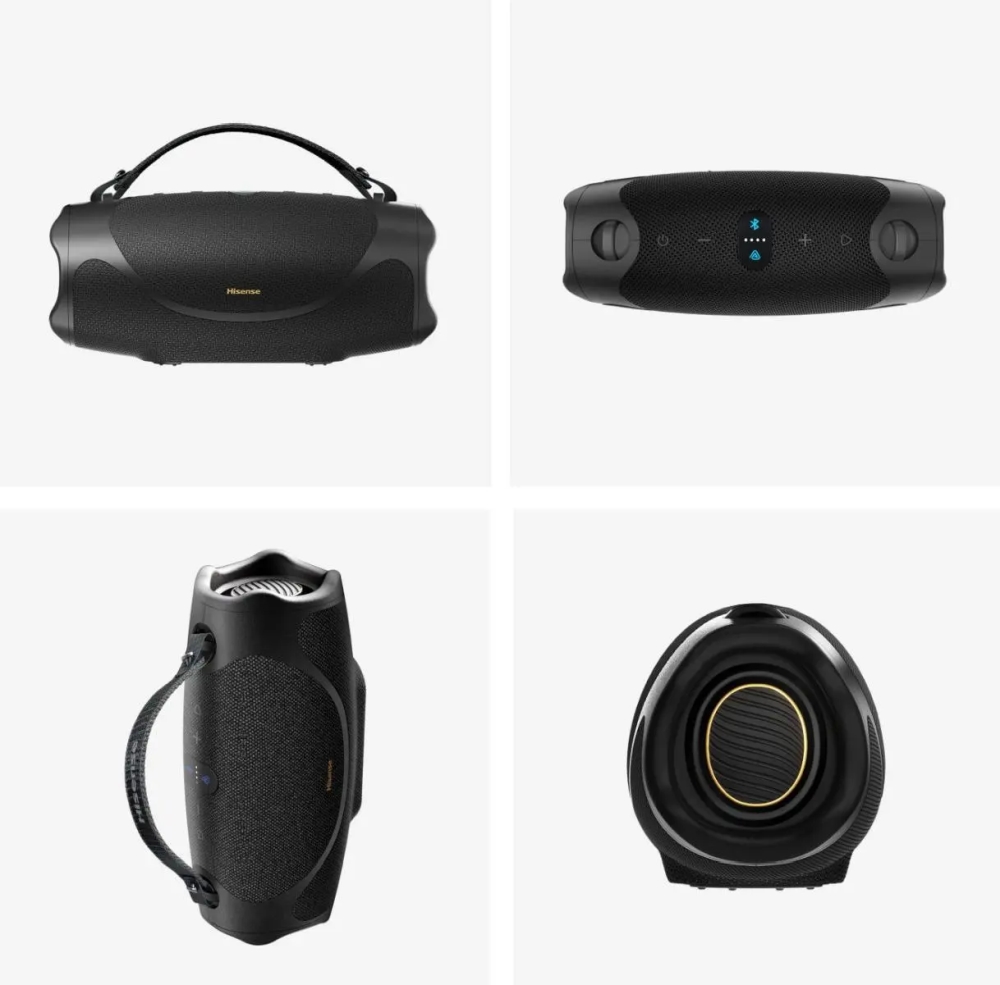 Bluetooth колонка Hisense FlexBoom, 80W, до 20 ч, IP67, ambient light, черна