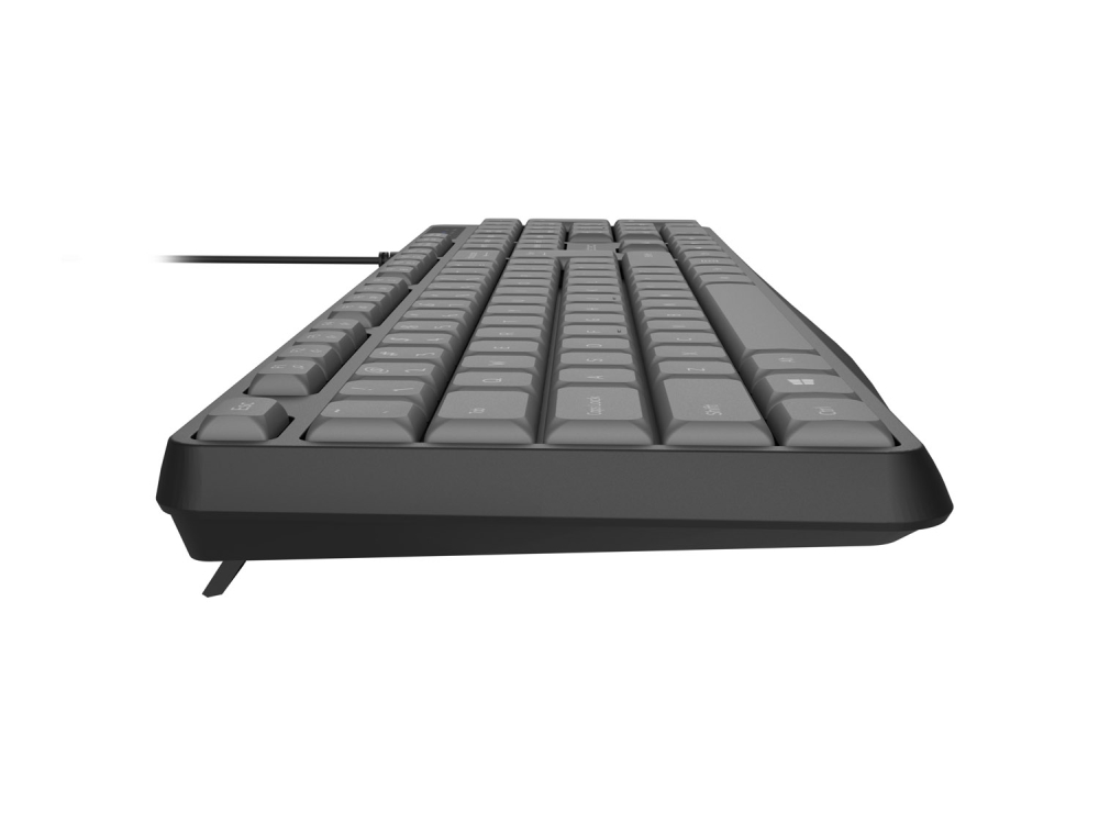 Keyboard Natec Nautilus SLIM Black-Grey US layout