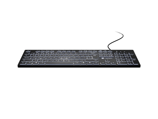 Natec Keyboard Herring Glow US White Backlight