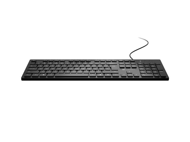 Natec Keyboard Herring Glow US Black Slim