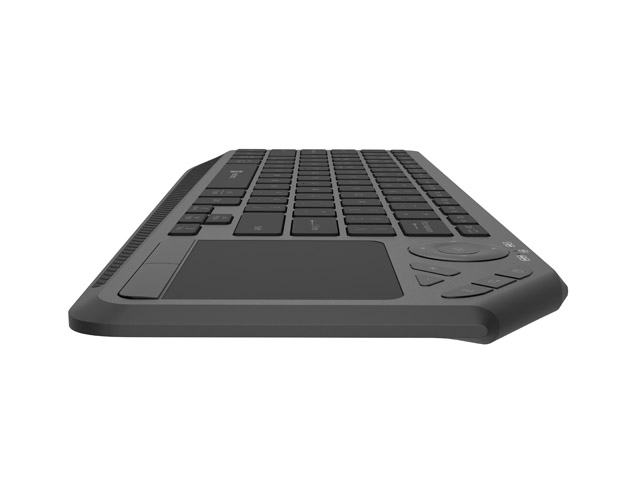 Natec Turbot 2 US Wireless Keyboard BT 2.4GHz with Touchpad Smart TV Black‑Gray