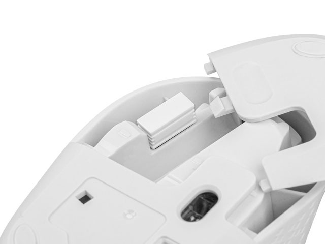 Безжична мишка Natec Mouse Stork 1600DPI Optical, White