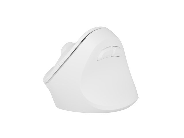 Безжична мишка Natec Vertical Crake 2 , 2400DPI Bluetooth 5.2 + 2.4 GHz White