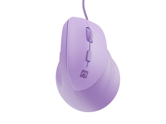 Mouse Natec Vertical Mouse Crake 2 Pro Optical12800DPI Pure Lavender