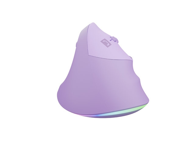 Mouse Natec Vertical Mouse Crake 2 Pro Optical12800DPI Pure Lavender