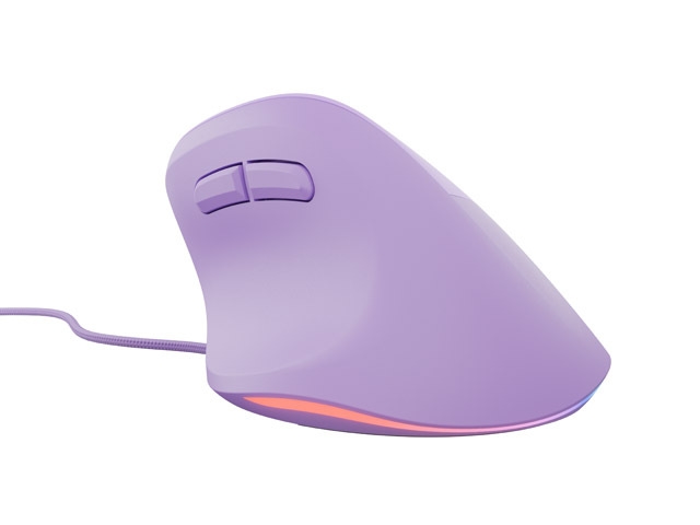 Mouse Natec Vertical Mouse Crake 2 Pro Optical12800DPI Pure Lavender