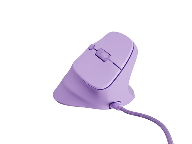 Mouse Natec Vertical Mouse Crake 2 Pro Optical12800DPI Pure Lavender