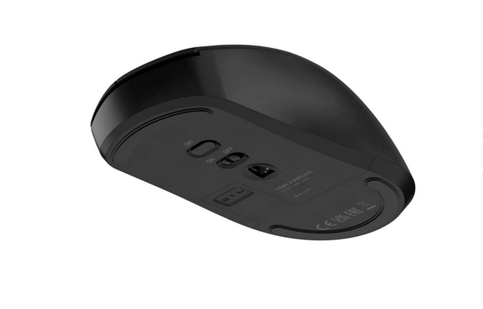 Natec Kite Wireless 4000DPI Optical Silent Mouse Black