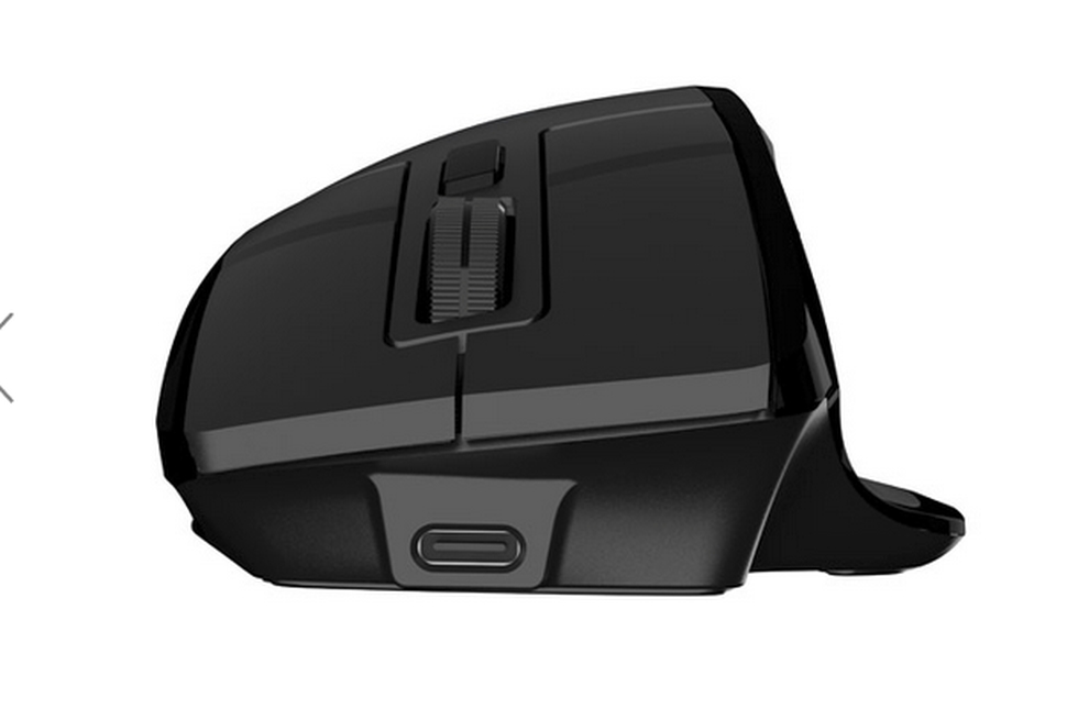 Мишка Natec Jaguar Pro Wireless, 4000 DPI, оптична, silent, програмируеми бутони, черна