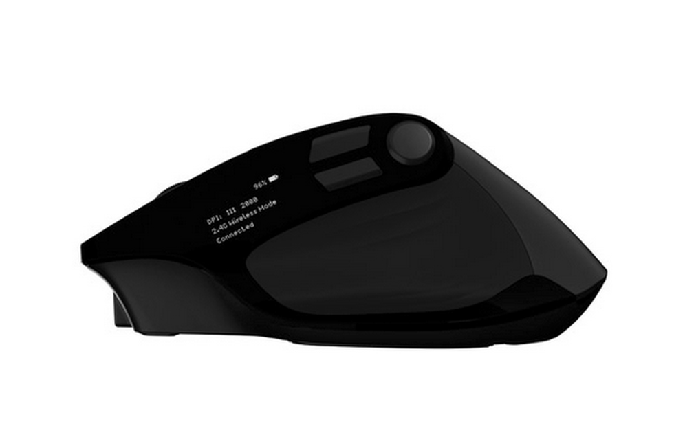 Мишка Natec Jaguar Pro Wireless, 4000 DPI, оптична, silent, програмируеми бутони, черна