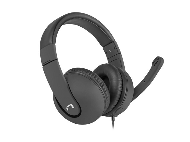 Слушалки Natec Rhea Microphpne Black