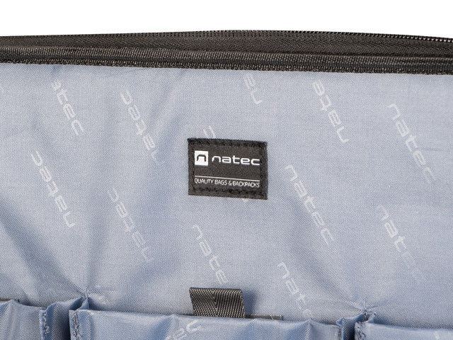 Natec Boxer 17.3 лаптоп чанта, черна