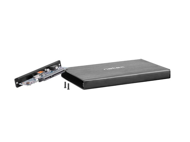 Външен HDD/SSD Enclosure Rhino Go SATA 2.5 USB 3.0 Black