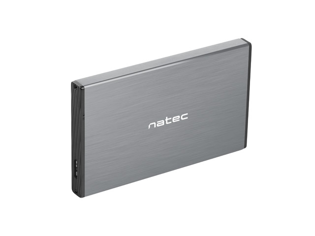 Кутия за твърд диск Natec External HDD/SSD Enclosure Rhino Go SATA 2.5 USB 3.0 Grey
