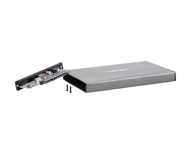 Кутия за твърд диск Natec External HDD/SSD Enclosure Rhino Go SATA 2.5 USB 3.0 Grey