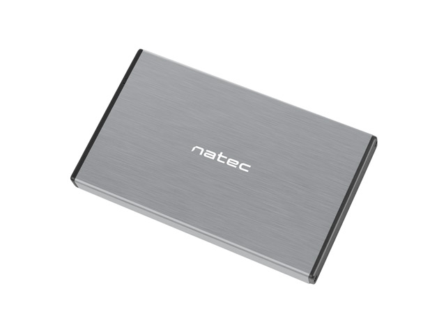 Кутия за твърд диск Natec External HDD/SSD Enclosure Rhino Go SATA 2.5 USB 3.0 Grey