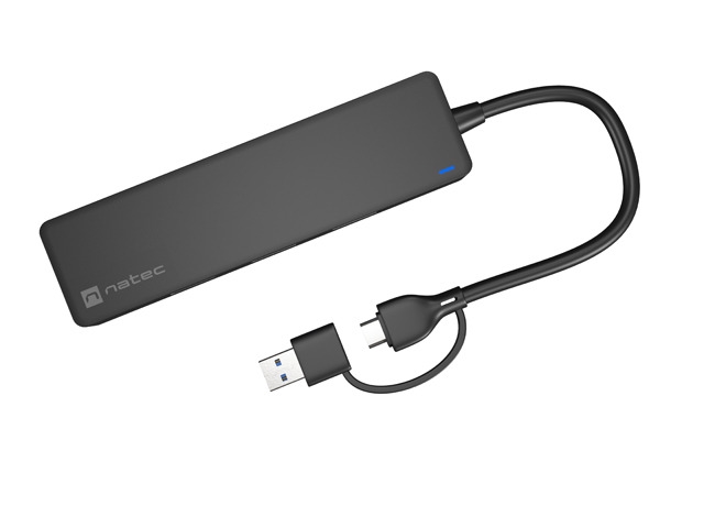 USB hub Natec Hub Mayfly USB-C 3.0 4 Port + USB-A