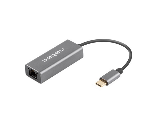 Адаптер Natec Cricket USB - RJ45 Ethernet Adapter Network Card Cricket USB-C 3.1