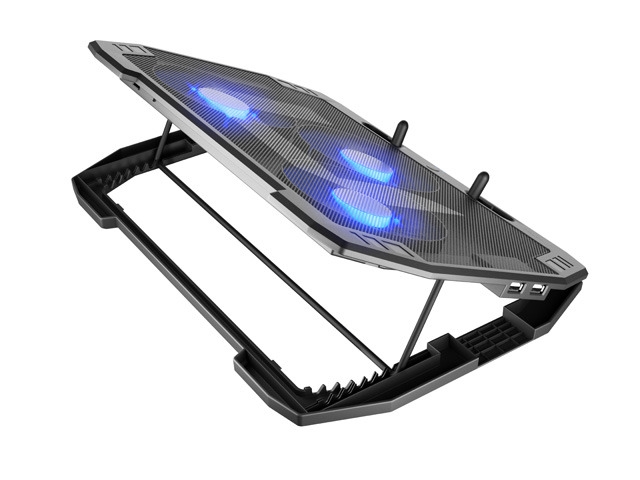 Охлаждаща система Natec Oriole 15.6-17.3 3 Fans, Led Light, 2 USB