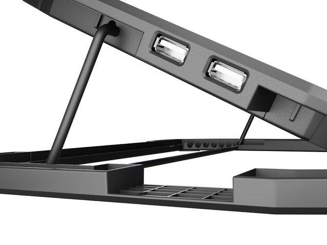 Охлаждаща система Natec Oriole 15.6-17.3 3 Fans, Led Light, 2 USB