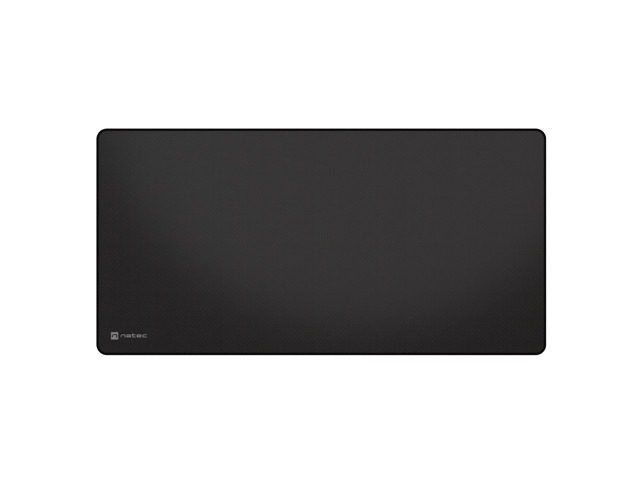 Подложка за мишка Natec COLORS SERIES OBSIDIAN Black 800x400 mm