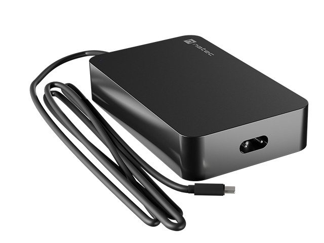 Зарядно Natec Grayling Laptop Charger 90W USB‑C за лаптопи таблети телефони