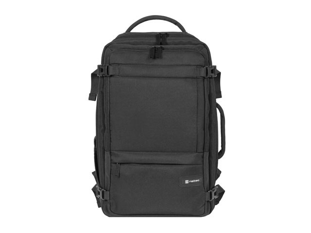 Раница Natec Camel Lite за лаптоп 15.6, обем 19 л, черна