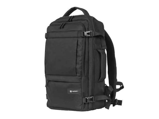 Раница Natec Camel Lite за лаптоп 15.6, обем 19 л, черна