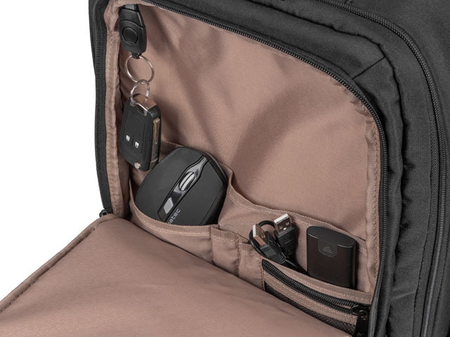 Раница Natec Camel Lite за лаптоп 15.6, обем 19 л, черна
