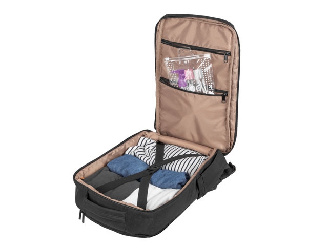 Раница Natec Camel Lite за лаптоп 15.6, обем 19 л, черна