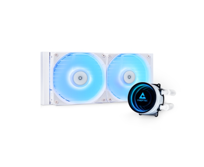Охлаждане Chieftec Iceberg 240 RGB White, 240mm AIO