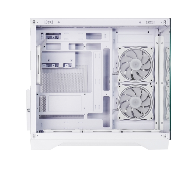 Computer case Chieftec Visio White + Chieftec Iceberg 240 RGB White liquid cooler + Chieftec Vega 850W ATX 3.1 White power supply
