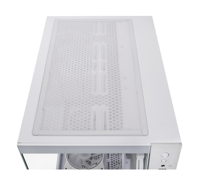 Computer case Chieftec Visio White + Chieftec Iceberg 240 RGB White liquid cooler + Chieftec Vega 850W ATX 3.1 White power supply