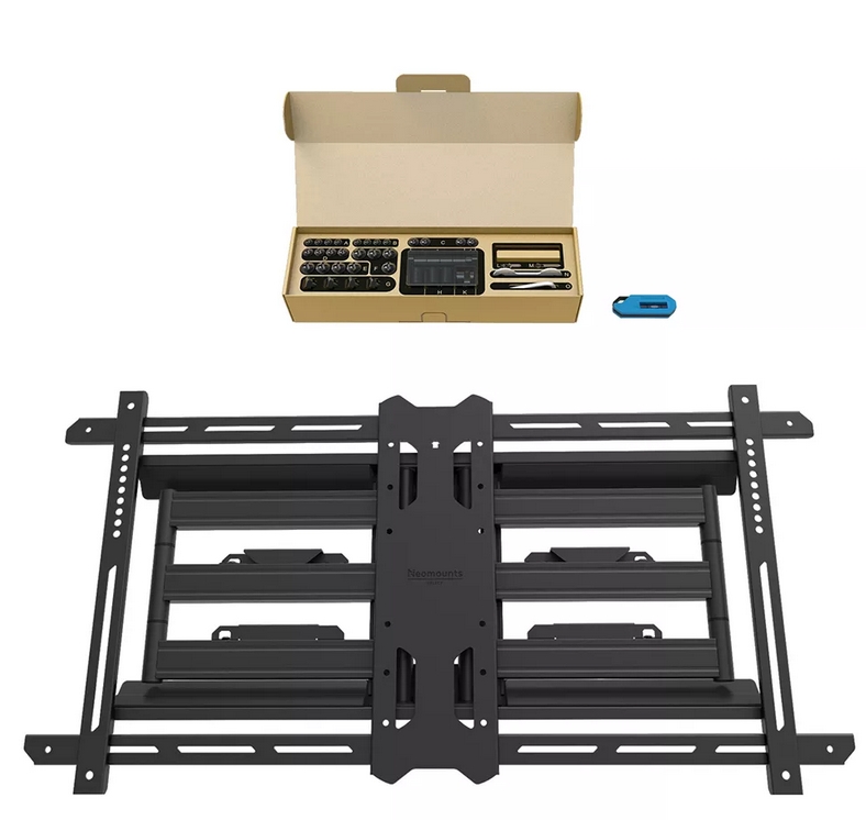 Neomounts Level-850 Wall Mount full motion 3 pivots VESA 800x400