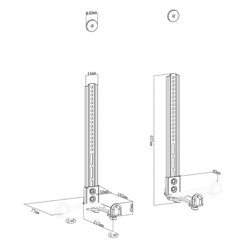 Стойка Neomounts Soundbar VESA Mount