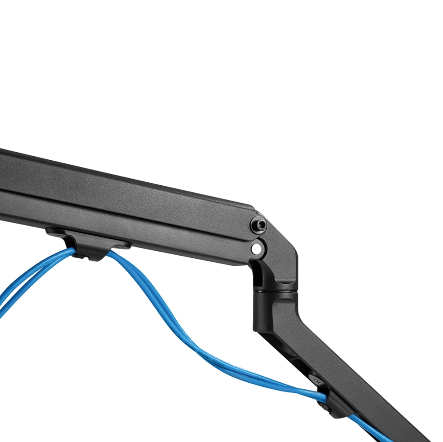 Stand for installation of screen on desk d650