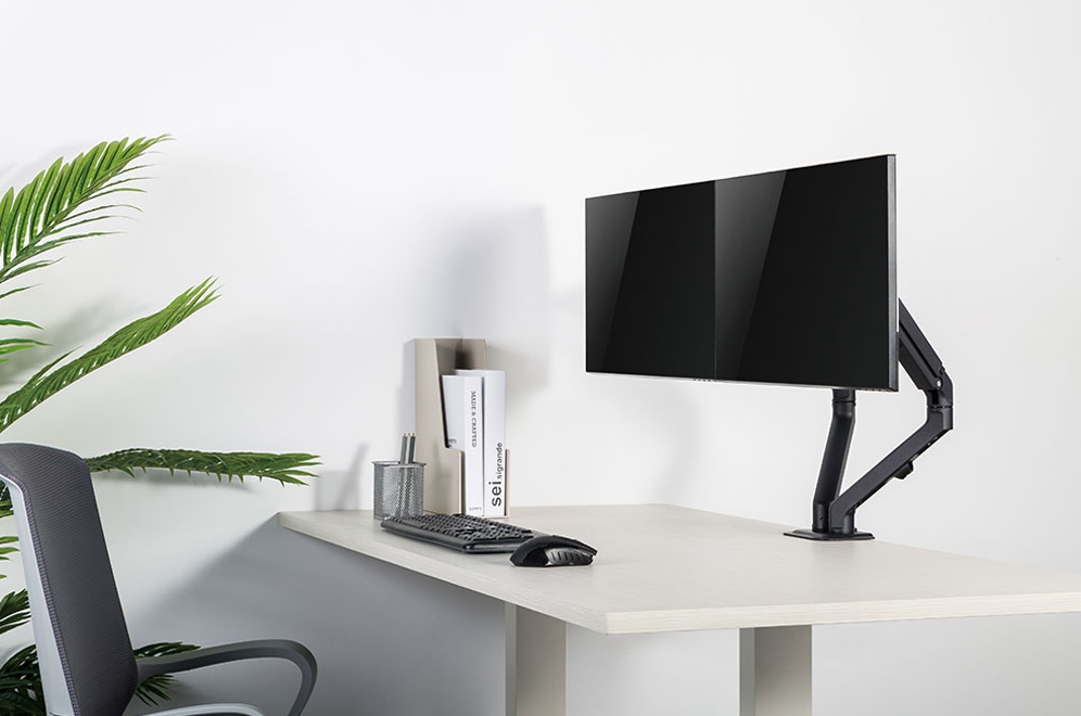 Stand for monitor with stand and bushing