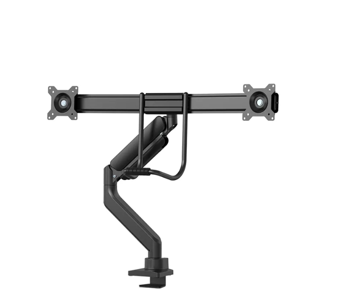 Stand Neomounts by NewStar Screen 2 screens (topfix clamp & grommet) for 2 Monitor Screens, Black
