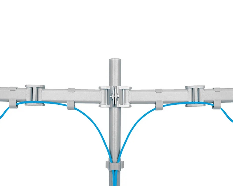 Стойка Neomounts Flat Screen Desk mount (10-27) desk clamp/grommet