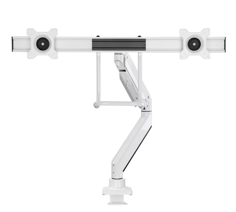 Neomounts monitor arm 10-32 gas spring Topfix 180° stop