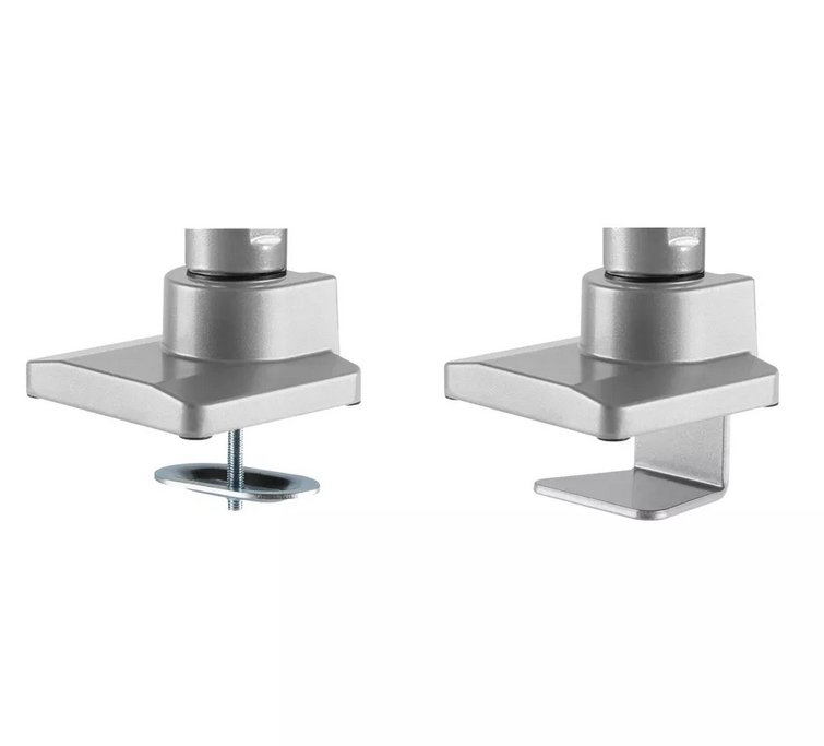 Neomounts monitor arm 10-32 gas spring Topfix 180° stop